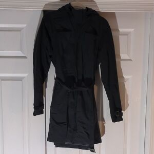 REI Black Trench Rain Coat